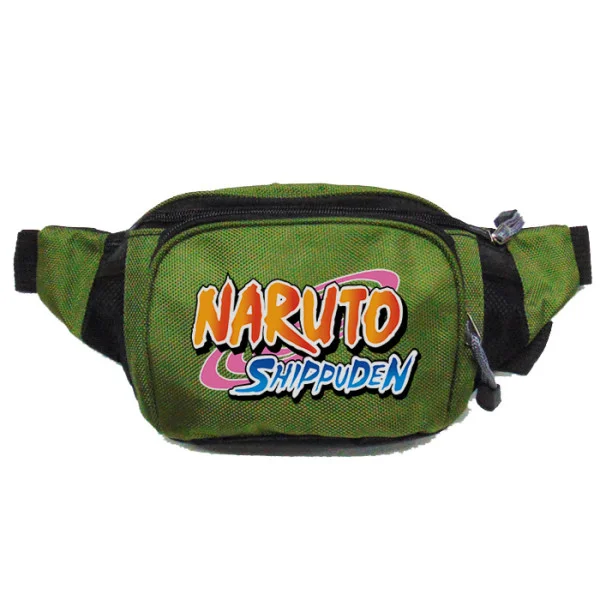 Φωτογραφία προϊόντος: Τσαντάκι μέσης unisex Anime Naruto Shippuden logo, Takeposition Πράσινο, 960-1006-14