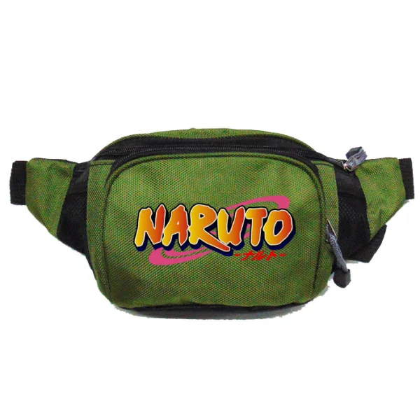 Φωτογραφία προϊόντος: Τσαντάκι μέσης unisex Anime Naruto logo Takeposition Πράσινο, 960-1002-14