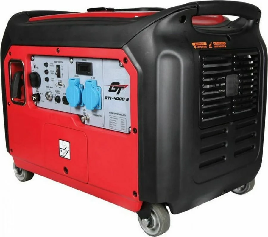 Φωτογραφία προϊόντος: Geotec GTI 4000 E Αθόρυβη Γεννήτρια Inverter Βενζίνης Τετράχρονη με Μίζα, Ρόδες Μέγιστη Ισχύ 4kVA