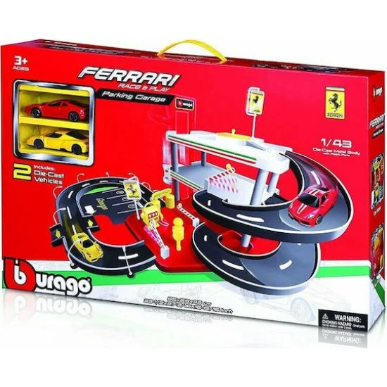 Φωτογραφία προϊόντος: Bburago Πίστα Ferrari Race Parking Garage 31204