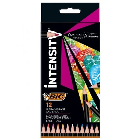 Φωτογραφία προϊόντος: Bic Black Intensity Σετ Ξυλομπογιές 12τμχ