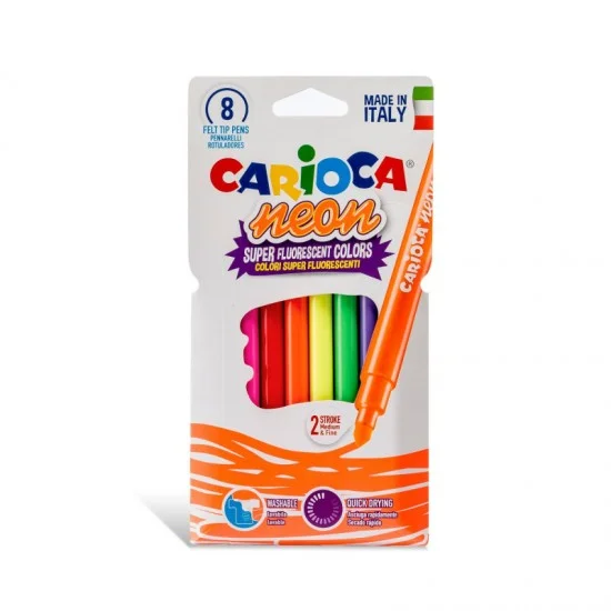Φωτογραφία προϊόντος: Carioca NEON 8τμχ