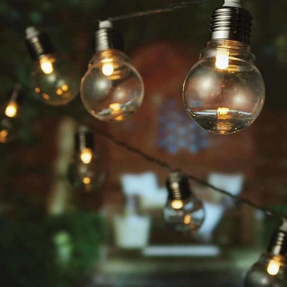 Φωτογραφία προϊόντος: Eurolamp 20 LED Διάφανοι Πλαστικοί Γλόμποι Με Μετασχηματιστή Προέκταση 1000cm Διάφανο Καλώδιο IP44
