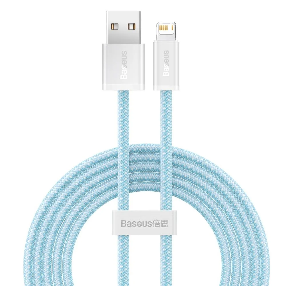 Φωτογραφία προϊόντος: Baseus Dynamic cable USB to Lightning 2.4A 2m blue (CALD000503) (BASCALD000503)