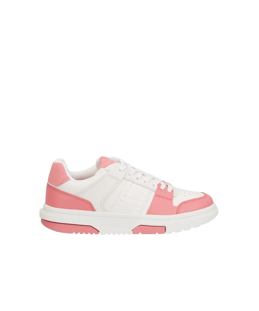 Φωτογραφία προϊόντος: Tommy Hilfiger - Γυναικεία Sneakers Brooklyn Leather Trainers EN0EN02783-TIG Λευκό/Ροζ