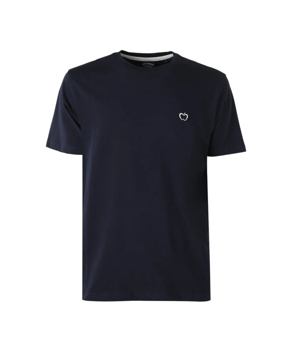 Φωτογραφία προϊόντος: Baci & Abbracci - Ανδρικό T-shirt Crew Neck with Logo BAM3381-NAVY Mπλε Ναυτικό