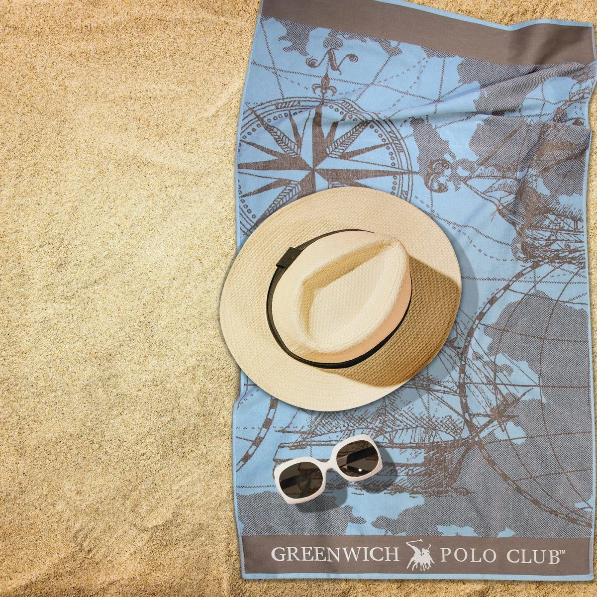 Φωτογραφία προϊόντος: ΠΕΤΣΕΤΑ ΘΑΛΑΣΣΗΣ GREENWICH POLO CLUB 90x170 3673