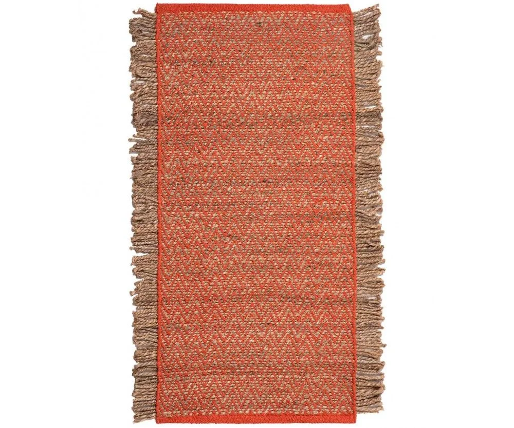Φωτογραφία προϊόντος: Silk Fashion Χαλί Jute 60x130 1742 Salmon
