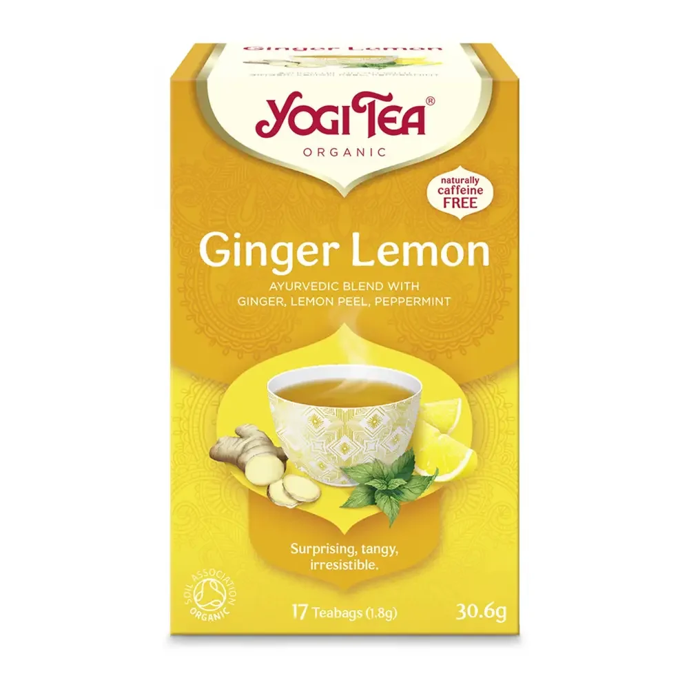 Φωτογραφία προϊόντος: Yogi Tea Ginger-Lemon Βιο 30,6Γρ - ΓΙ1211