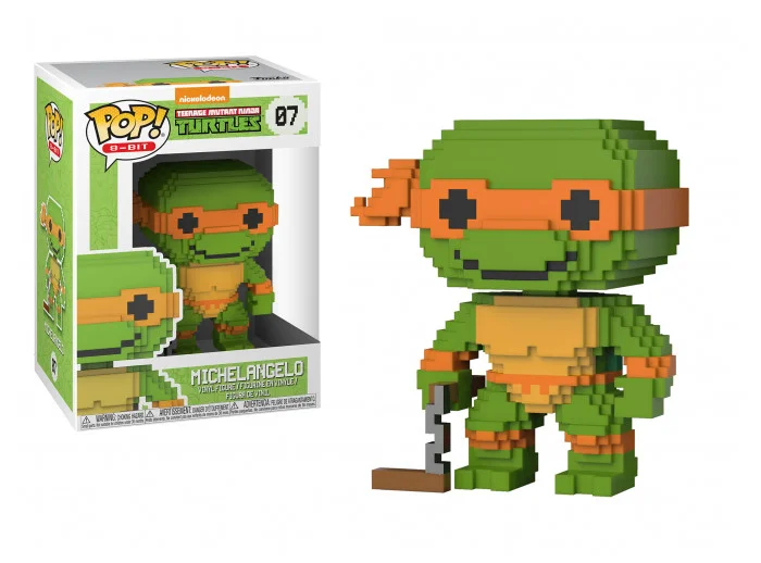 Φωτογραφία προϊόντος: Michelangelo (8-Bit Vinyl Funko POP!)