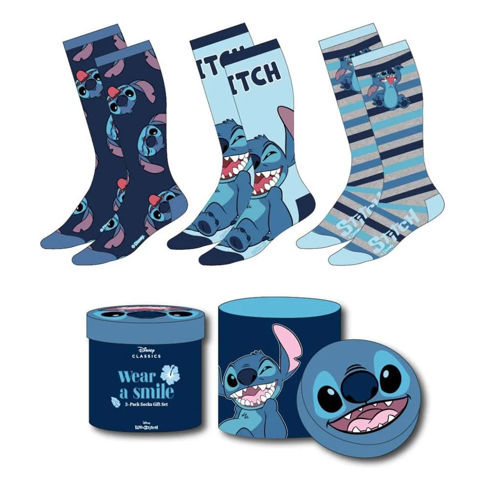 Φωτογραφία προϊόντος: Cerdá Lilo & Stitch Socks 3-Pack Crazy Stitch 36-43