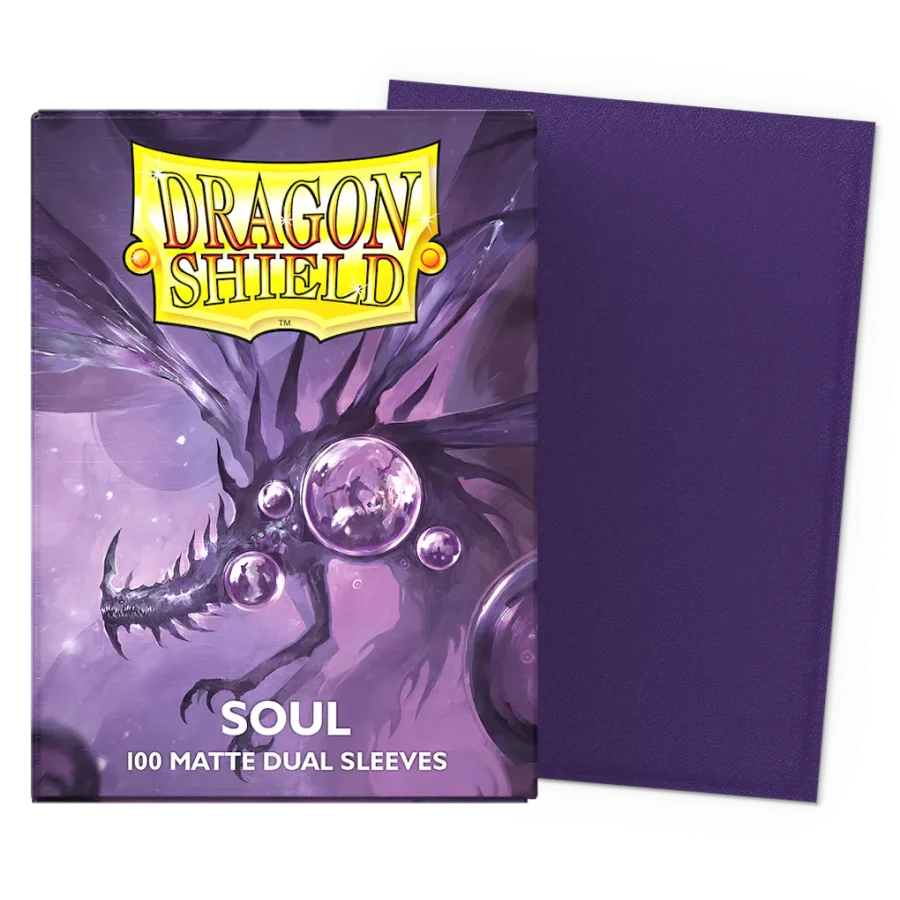 Φωτογραφία προϊόντος: Dragon Shield Dual Matte Sleeves Soul (100 Sleeves)