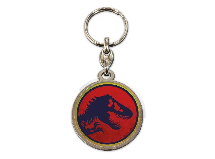 Φωτογραφία προϊόντος: SD Toys Μεταλλικό Μπρελόκ Jurassic Park Logo