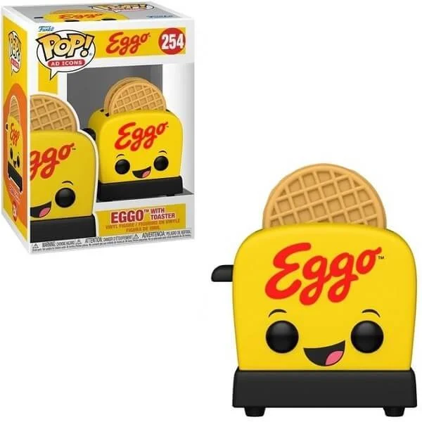Φωτογραφία προϊόντος: Funko POP Ad Icons Kellogg's Eggo - Eggo with Toaster 254 Vinyl Figure