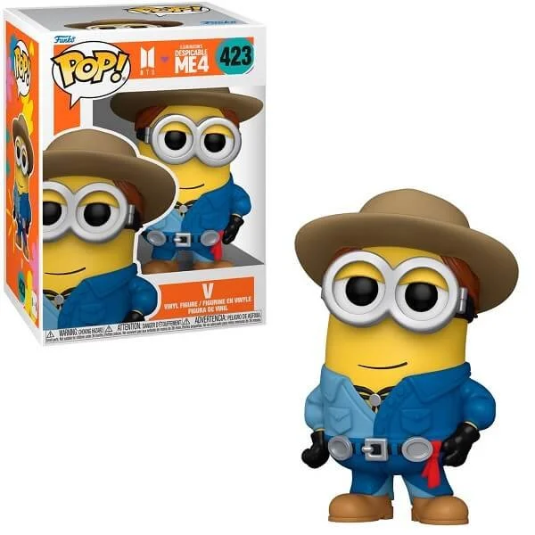Φωτογραφία προϊόντος: Funko POP BTS x Despicable Me 4 - V 423 Vinyl Figure