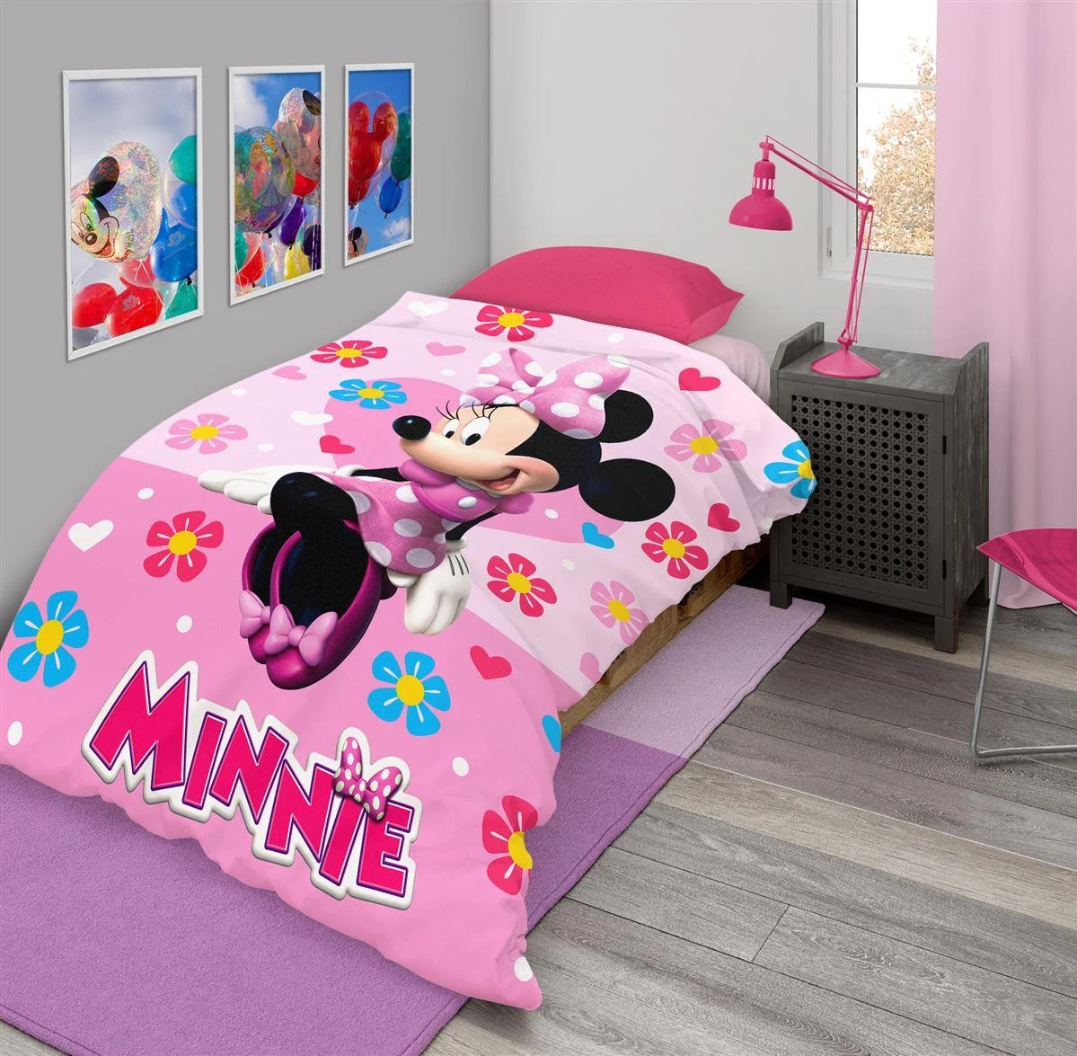 Φωτογραφία προϊόντος: DIMcol Κουβέρτα Disney Home Minnie 514 160X220 Digital Print 100% Polyester
