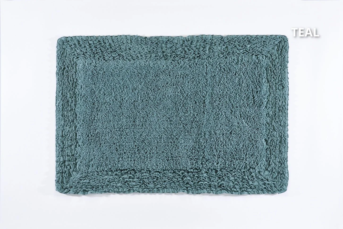 Φωτογραφία προϊόντος: Down Town Πατάκι Frill 60X90 Teal