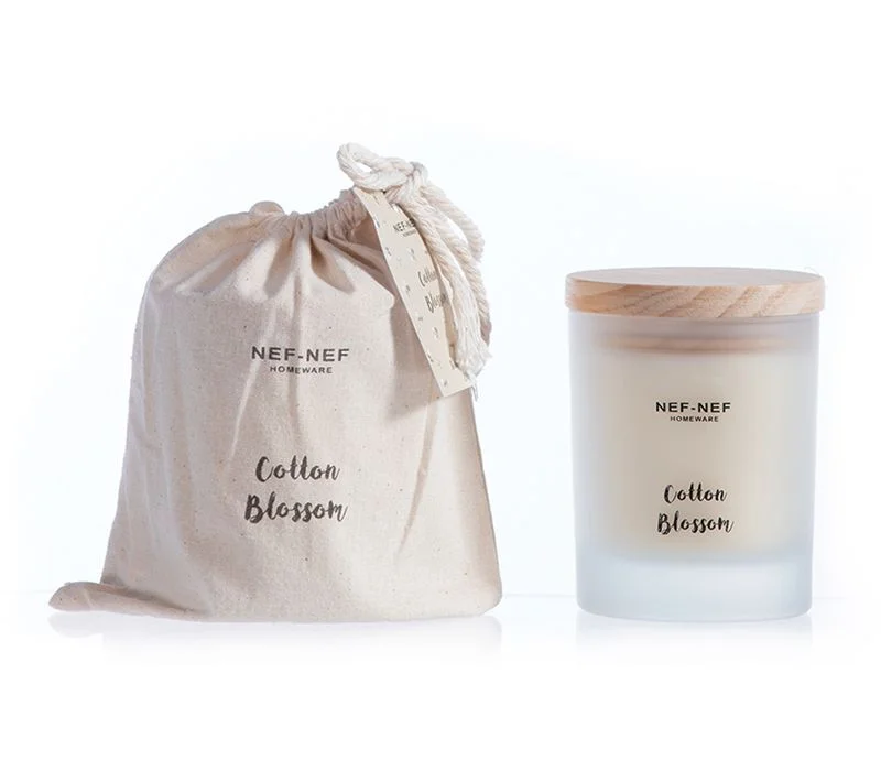 Φωτογραφία προϊόντος: Nef-Nef Homeware ΑΡΩΜΑΤΙΚΟ ΚΕΡΙ COTTON BLOSSOM 250 gr WHITE