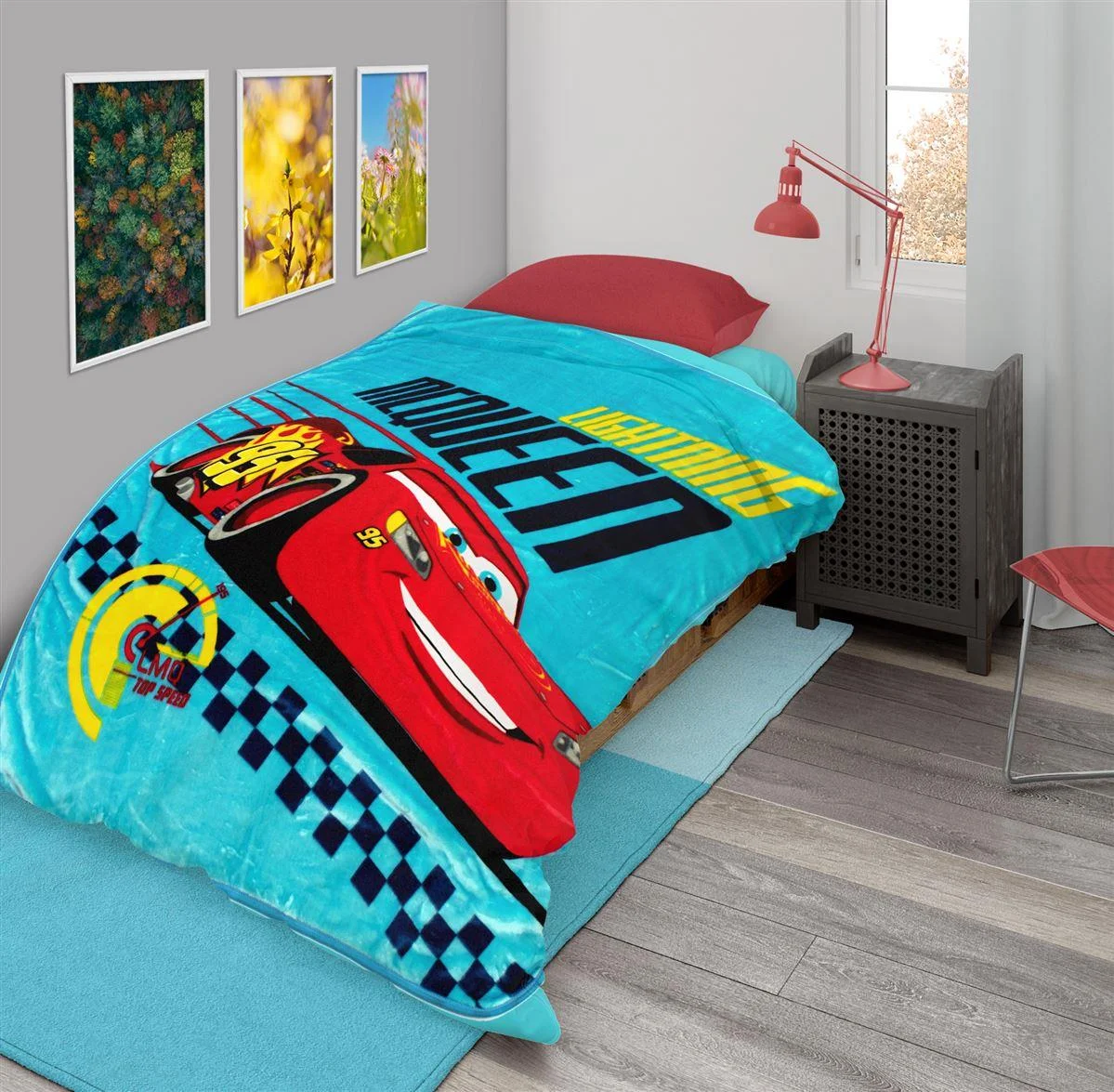 Φωτογραφία προϊόντος: DIMcol ΚΟΥΒΕΡΤΑ Disney Home Cars 513 160X220 Digital Print 100% Polyester