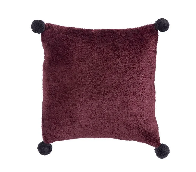 Φωτογραφία προϊόντος: Nef-Nef Homeware Nef Nef Διακοσμητικο Μαξιλαρι Sherpa Miaris 50x50 Rouge