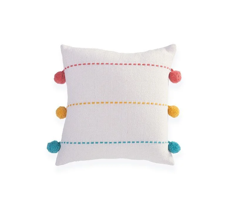 Φωτογραφία προϊόντος: Nef-Nef Homeware Nef Nef Παιδικο Διακοσμητικο Μαξιλαρι Life Line 35x35 Coral/yellow