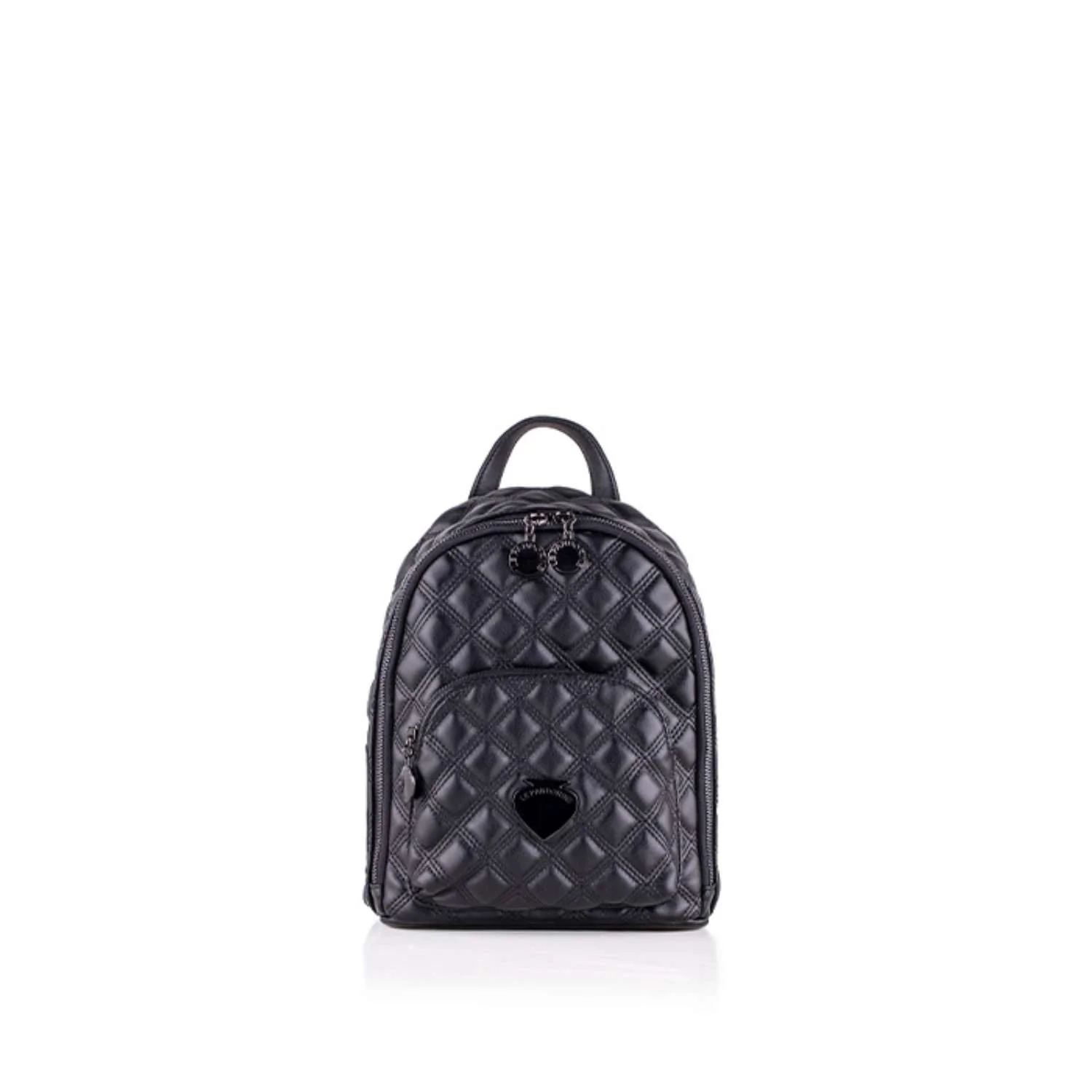 Φωτογραφία προϊόντος: Σακίδιο πλάτης LE PANDORINE VICKY Mini Backpack Quilted HAPPENS 22XAILAI-02 Black