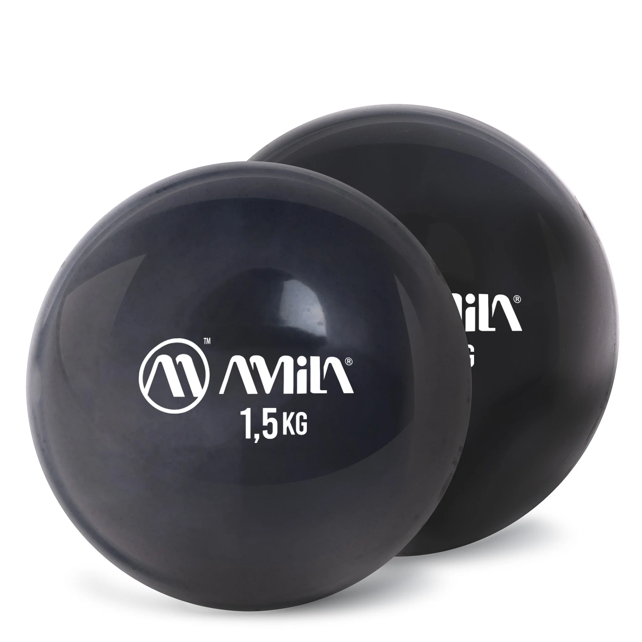 Φωτογραφία προϊόντος: AMILA Palm Ball Two-Pack 1,5Kg Μαύρο AMILA 96723