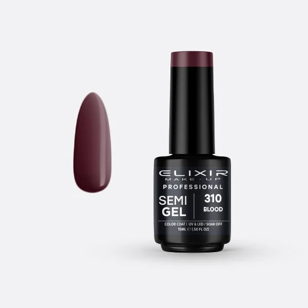 Φωτογραφία προϊόντος: Elixir Ημιμόνιμο βερνίκι 15ml 310 (Blood)