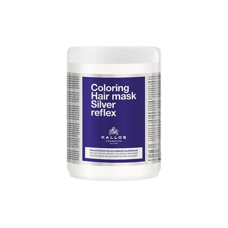 Φωτογραφία προϊόντος: Kallos SPA KALLOS Silver Reflex Coloring Hair Mask 1000 ml