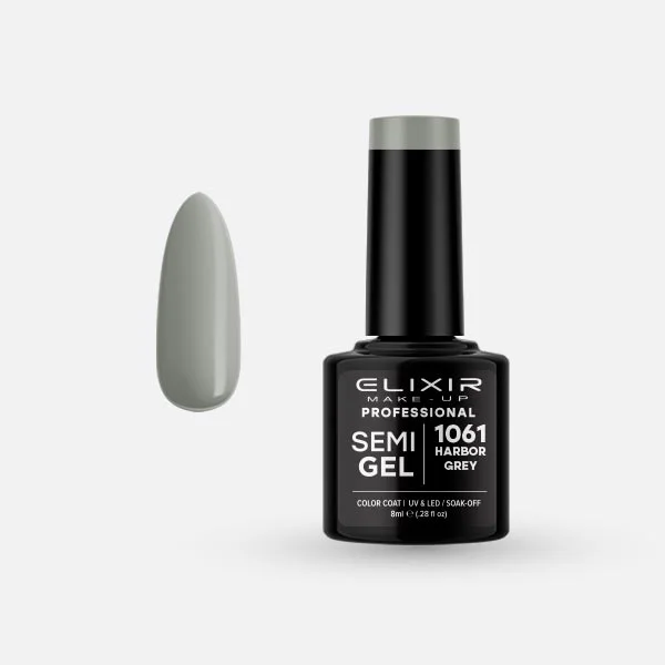 Φωτογραφία προϊόντος: Elixir Ημιμόνιμο βερνίκι 8ml 1061 (Harbor Grey)