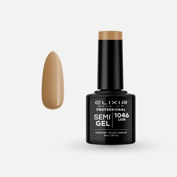 Φωτογραφία προϊόντος: Elixir Ημιμόνιμο βερνίκι 8ml 1046 (Lion)