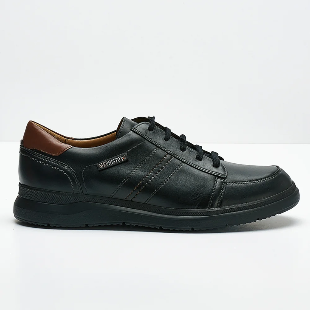 Φωτογραφία προϊόντος: Mephisto Sneakers Ανδρικό δέρμα Μαύρο MEP/AMELIO BLACK