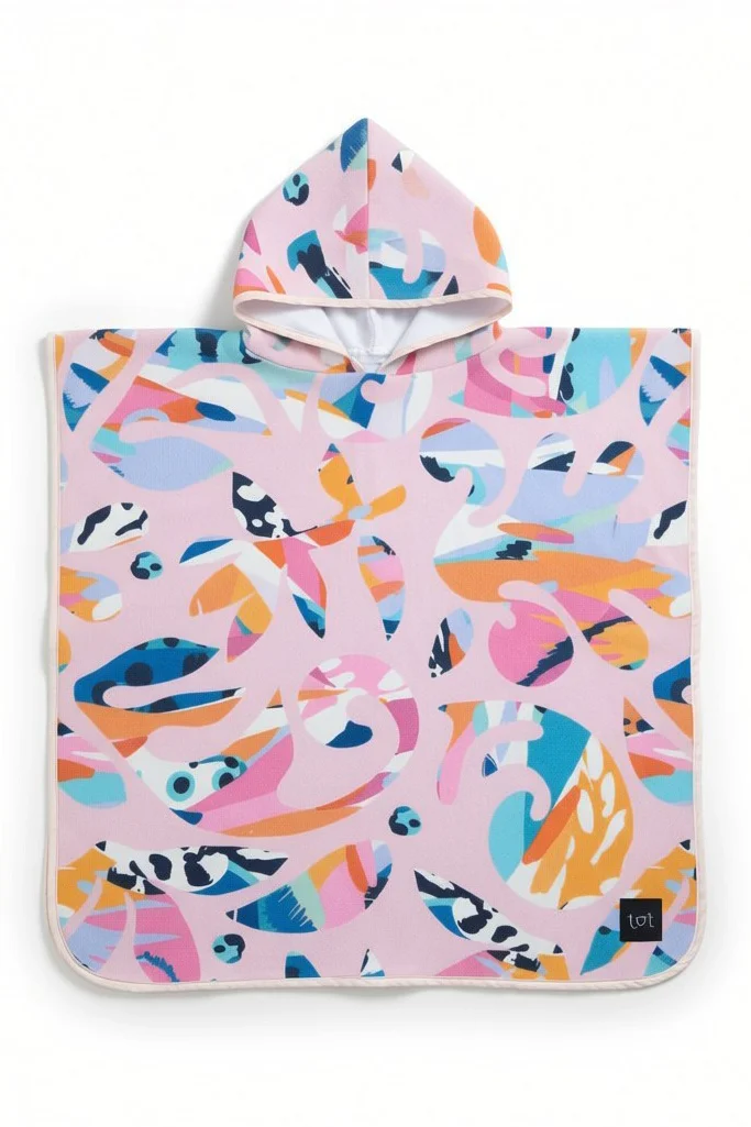Φωτογραφία προϊόντος: Teeter totter Παιδικό Poncho Somehow Pink