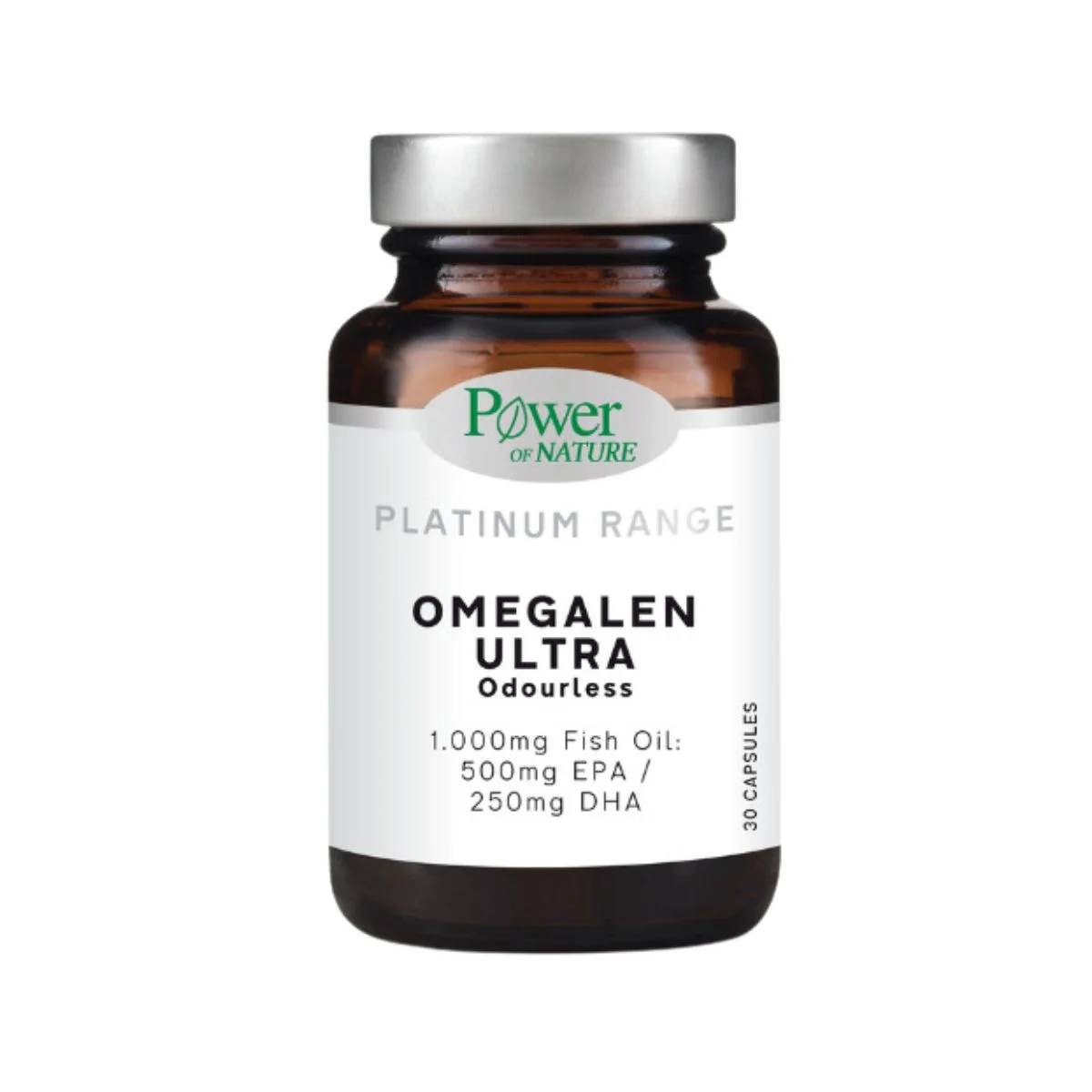 Φωτογραφία προϊόντος: Power Health,Power Health Cardiovascular Support Power Of Nature Platinum Range Omegalen Ultra Odourless Ιχθυέλαιο 1000mg 30 κάψουλες