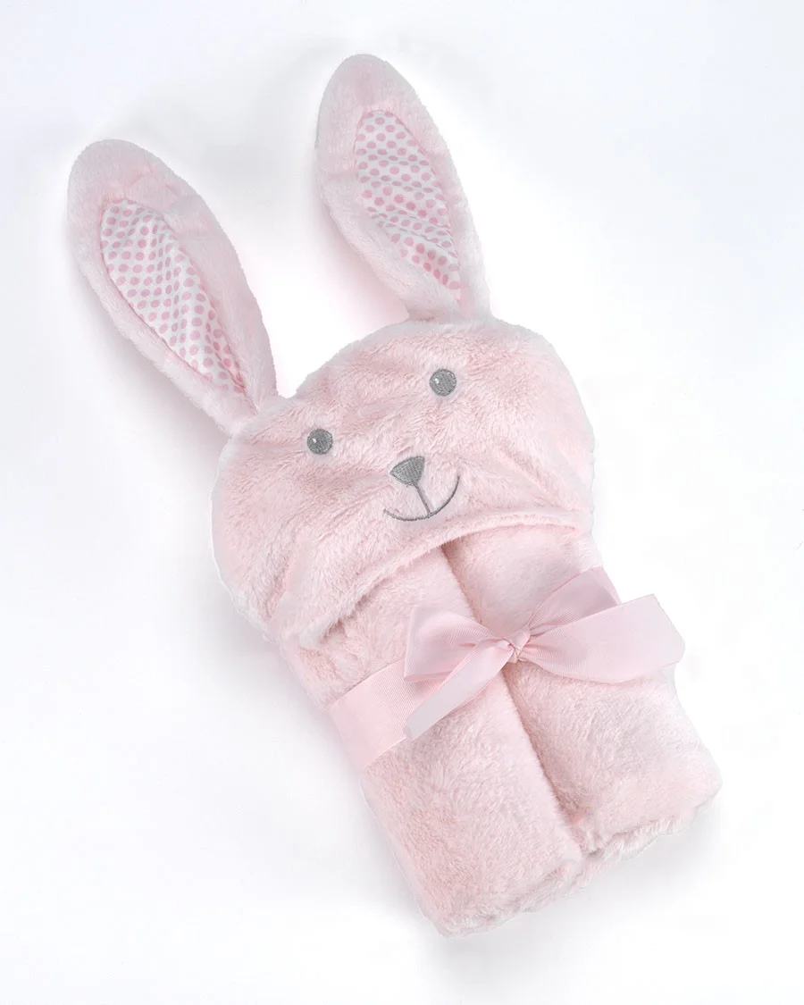 Φωτογραφία προϊόντος: MORA SPAIN Κουβέρτα Pompon Rabbit 75Χ95cm Ροζ MORA