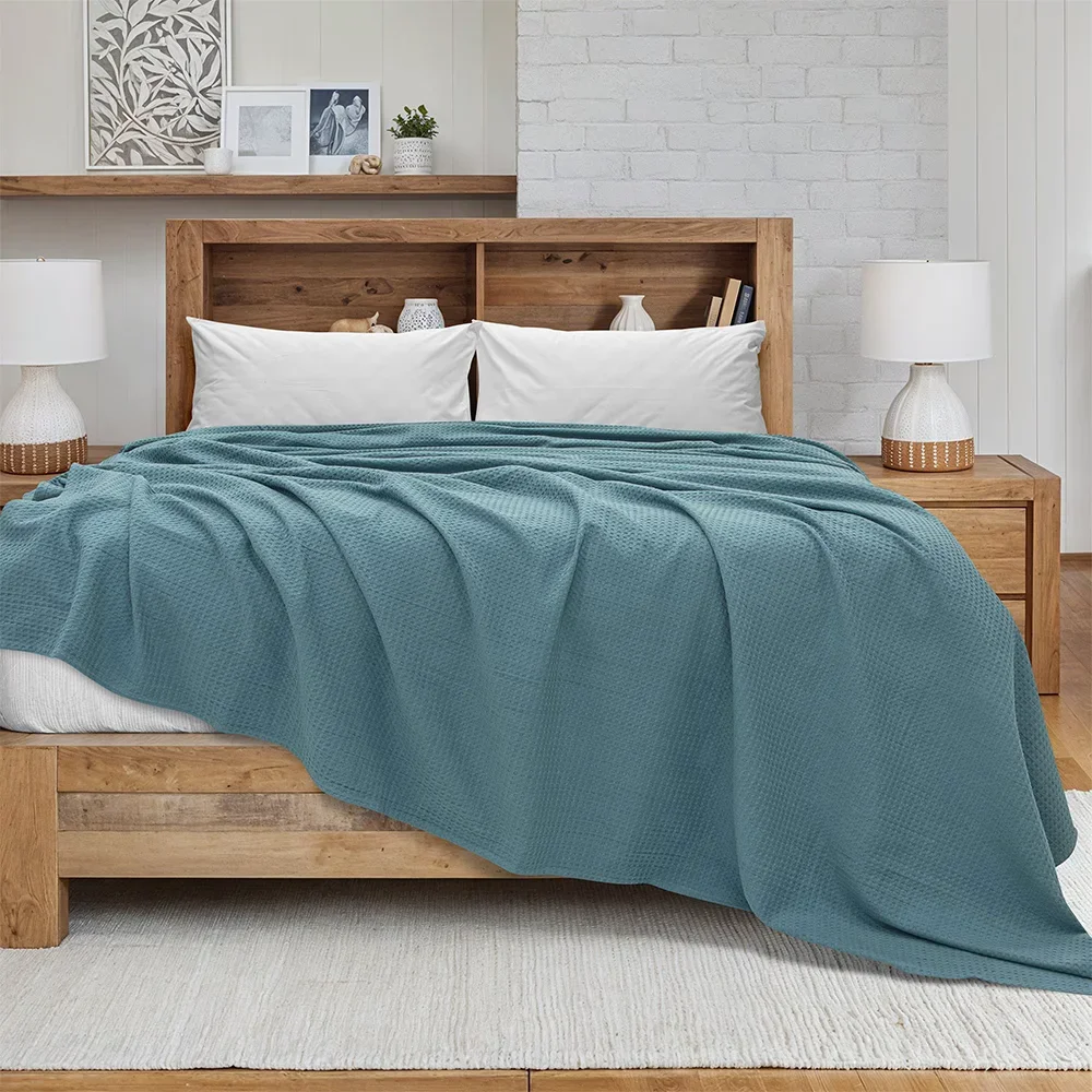 Φωτογραφία προϊόντος: LinoHome LINO Κουβέρτα King Size (240x260) Πικέ Cocoon Πετρόλ