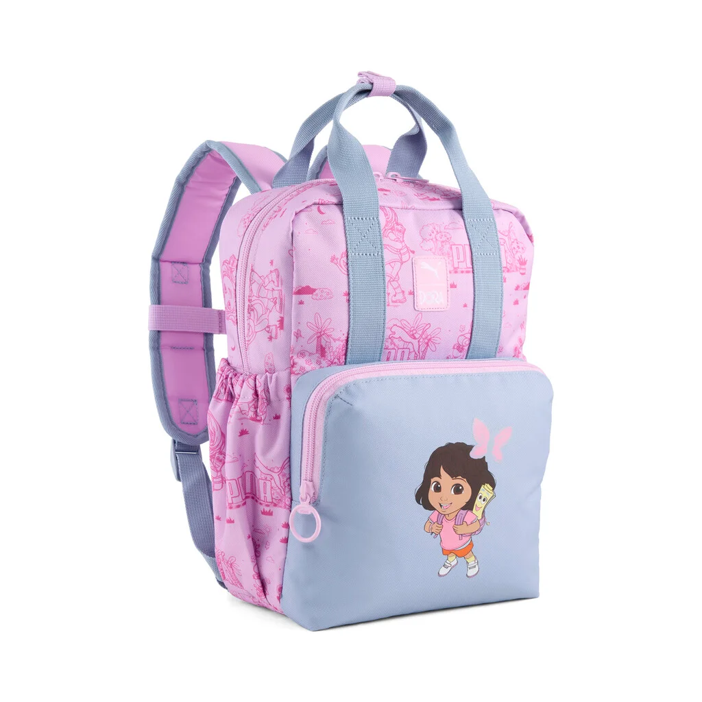 Φωτογραφία προϊόντος: PUMA JR X DORA THE EXPLORER Extra Small Backpack (092787-01) ΤΣΑΝΤΑ ΠΛΑΤΗΣ ΠΑΙΔΙΚΗ
