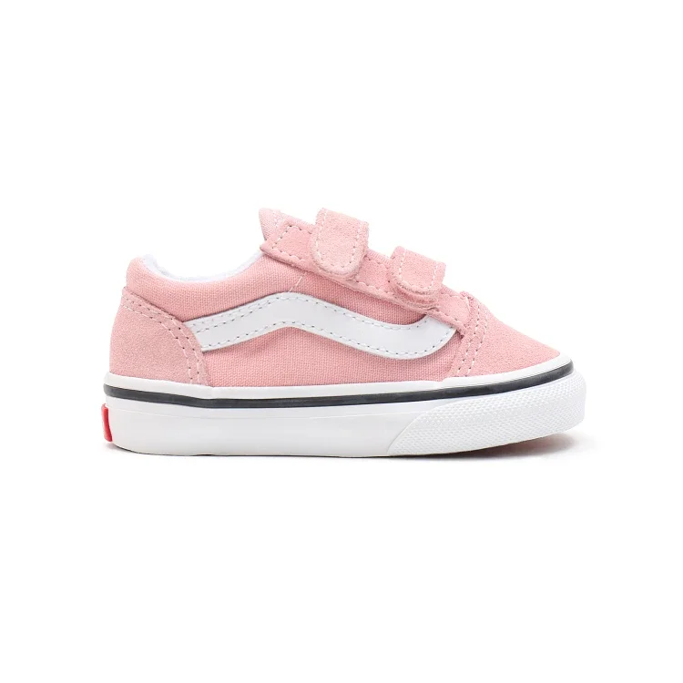 Φωτογραφία προϊόντος: Βρεφικά Παπούτσια Vans Old Skool V Pink (Μεγέθη 20-26) ΡΟΖ