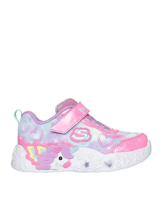 Φωτογραφία προϊόντος: Βρεφικά Παπούτσια Skechers Unicorn Charmer για Κορίτσια Pink (Μεγέθη 21,5-26,5) ΡΟΖ