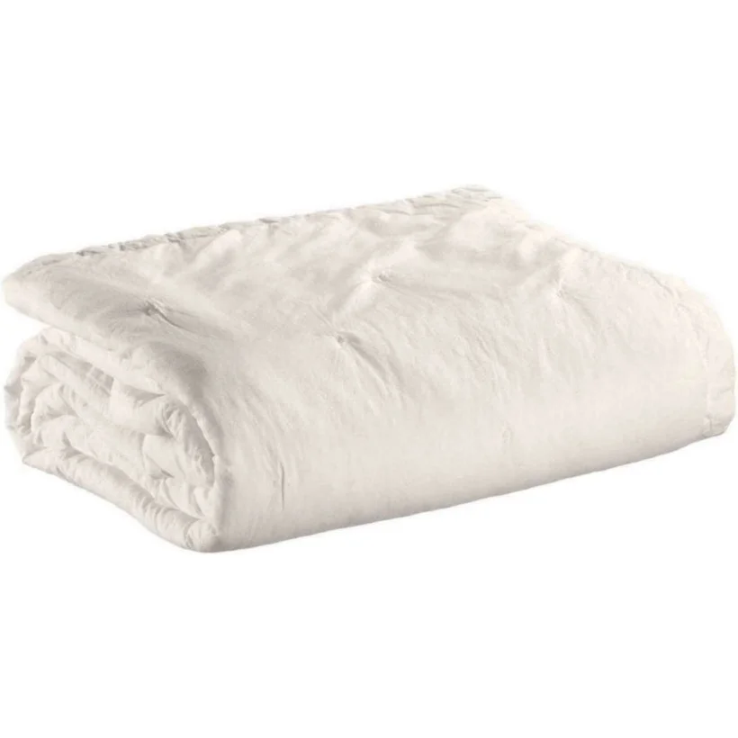 Φωτογραφία προϊόντος: ΚΟΥΒΕΡΛΙ VIVARAISE TIKA NEIGE 260x260 100% ΒΑΜΒΑΚΙ