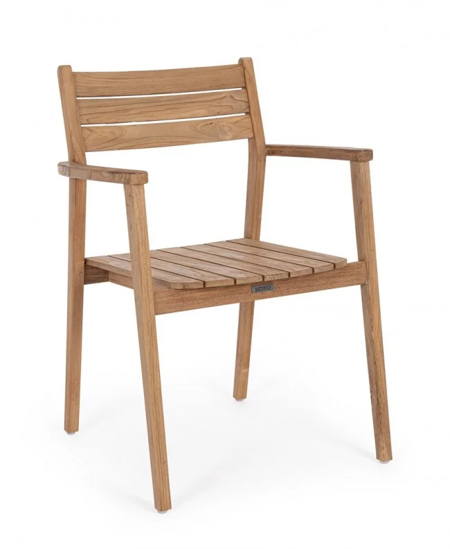 Φωτογραφία προϊόντος: Πολυθρόνα Ξύλινη Teak "Adriel" 59.5x57x83cm (Bizzotto) (BZ-0804531)