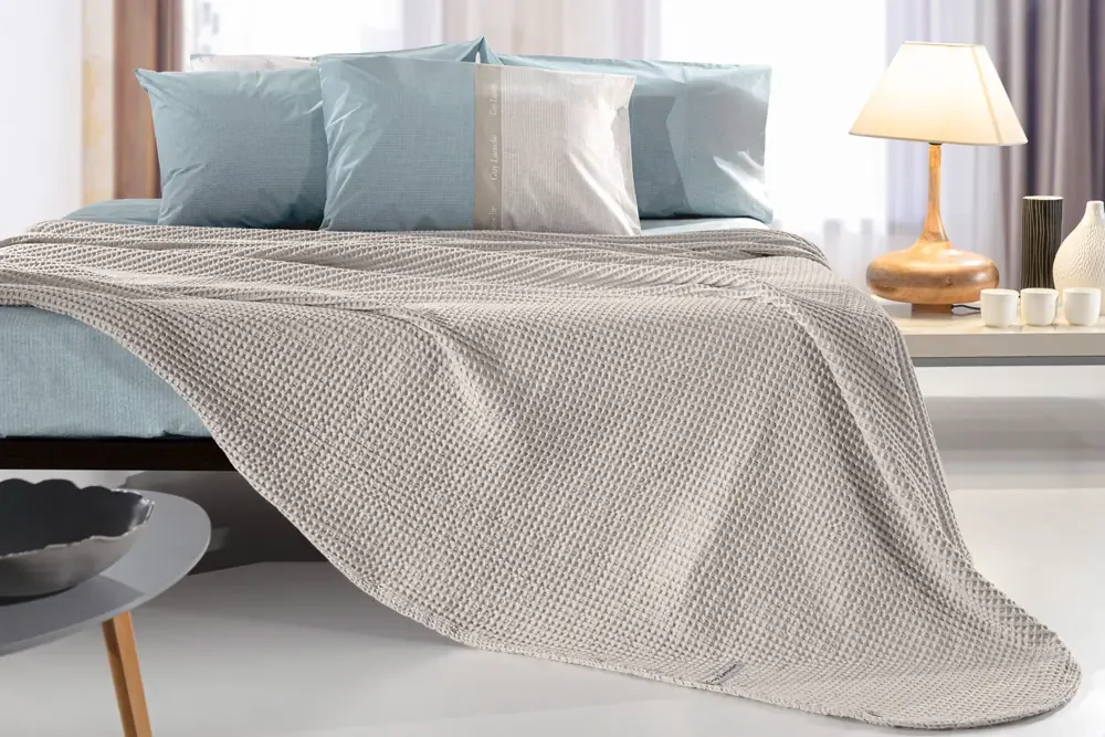 Φωτογραφία προϊόντος: GUY LAROCHE ΚΟΥΒΕΡΤΑ ΠΙΚΕ KING SIZE ETERNITY LINO 260x240