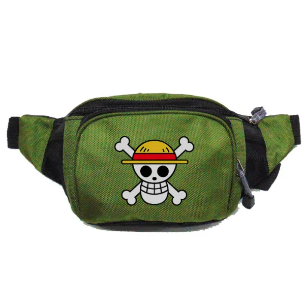 Φωτογραφία προϊόντος: Τσαντάκι μέσης unisex Anime One piece Straw hat, Takeposition Πράσινο, 960-1010-14