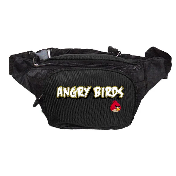 Φωτογραφία προϊόντος: Τσαντάκι μέσης unisex Angry Birds logo Takeposition σε Μαύρο, 960-4508-02