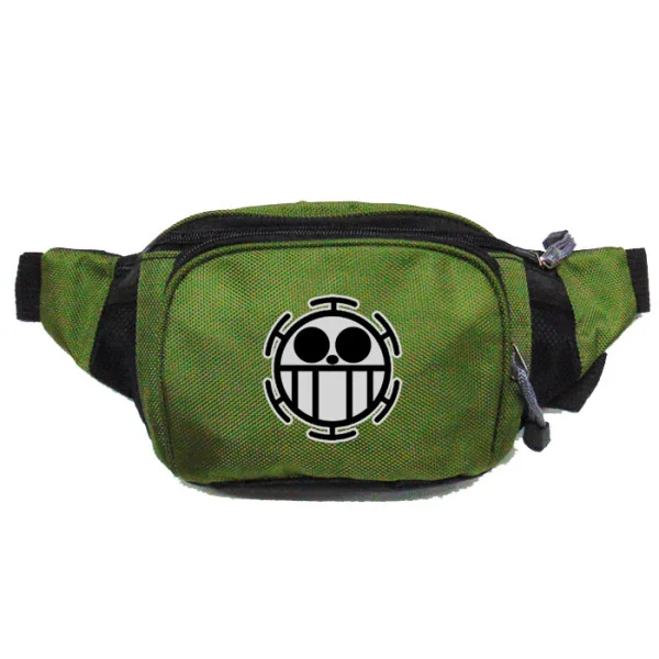 Φωτογραφία προϊόντος: Τσαντάκι μέσης unisex Anime One piece smile logo Takeposition Πράσινο, 960-1003-14