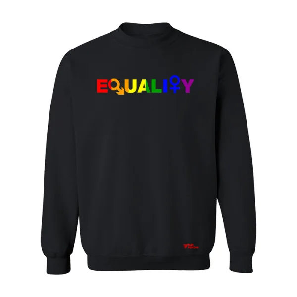 Φωτογραφία προϊόντος: Φούτερ Equality Μαύρο – Takeposition Pride Edition (Ενηλίκων)