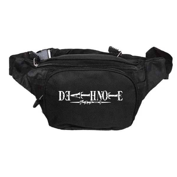 Φωτογραφία προϊόντος: Τσαντάκι μέσης unisex Deathnote logo, Takeposition σε Μαύρο, 960-1025-02
