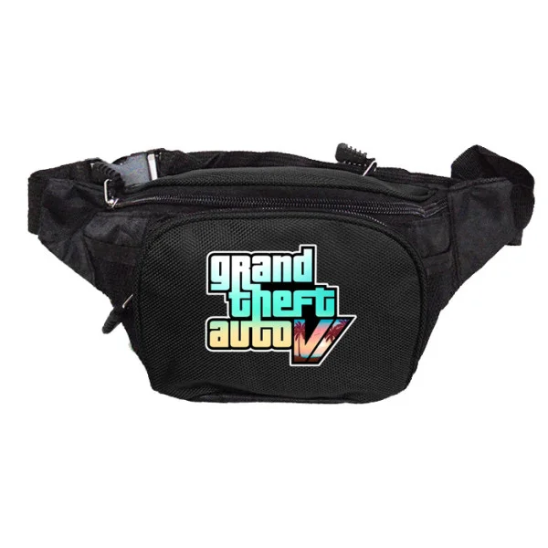 Φωτογραφία προϊόντος: Τσαντάκι μέσης unisex Grand theft auto, Takeposition σε Μαύρο, 960-4515-02