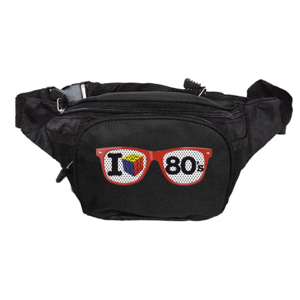 Φωτογραφία προϊόντος: Τσαντάκι μέσης unisex Ι love 80s, Takeposition σε Μαύρο, 960-4003-02