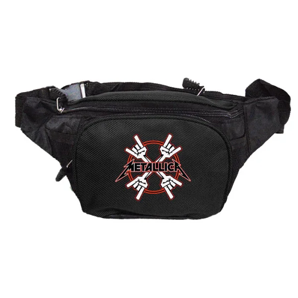 Φωτογραφία προϊόντος: Τσαντάκι μέσης unisex Metallica, Takeposition σε Μαύρο, 960-7535b-02